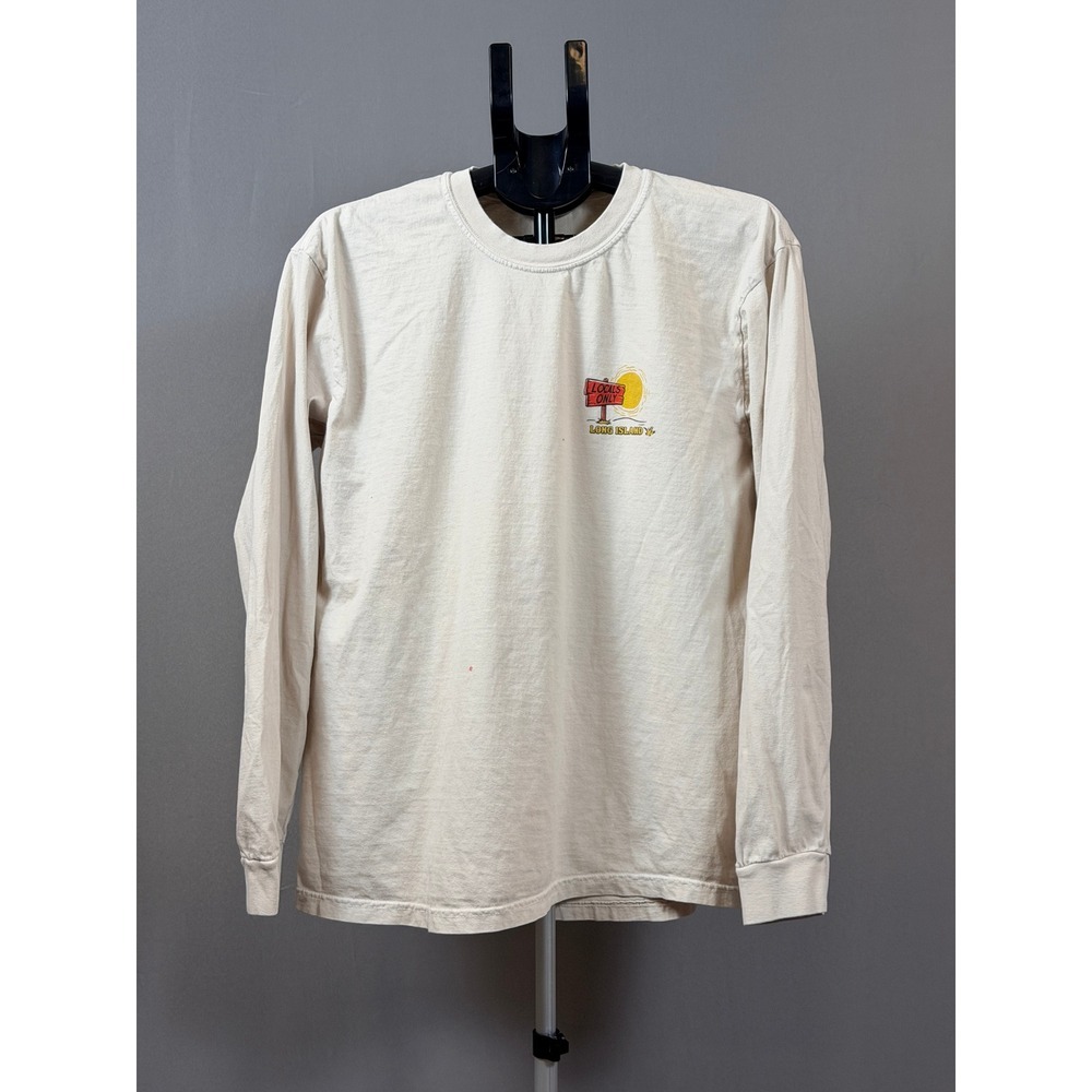 Comfort Colors Long Sleeve Graphic T-Shirt Mens Long Island Endless Summer Beach